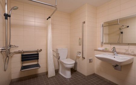 A room for people with disabilities