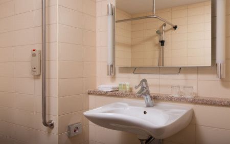 A room for people with disabilities